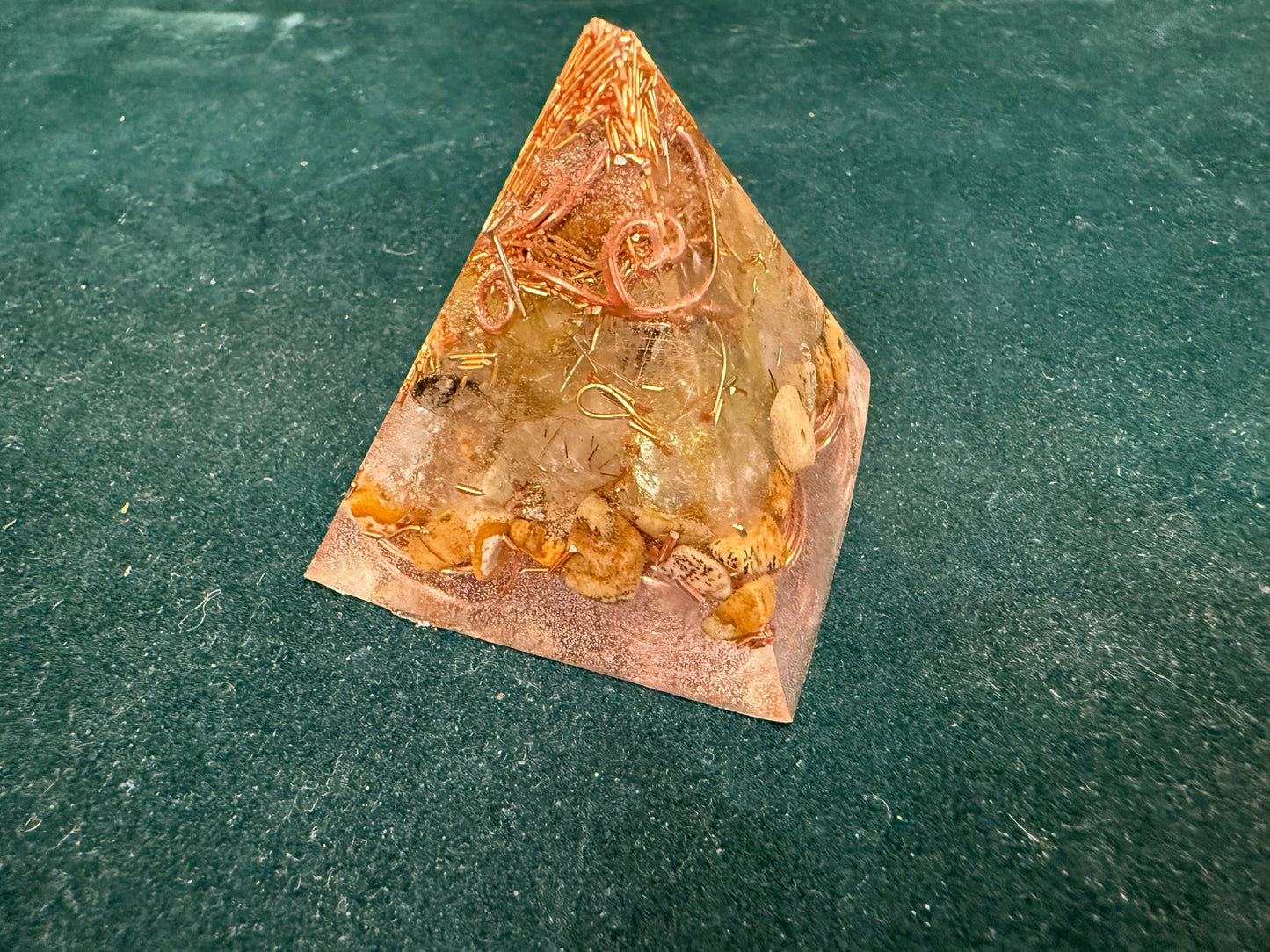 Resin Pyramid Orgonite