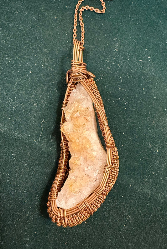 Pendant Raw Citrine “Stones of Success”