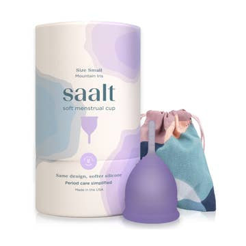 Saalt Menstrual Cup with Carrying Bag