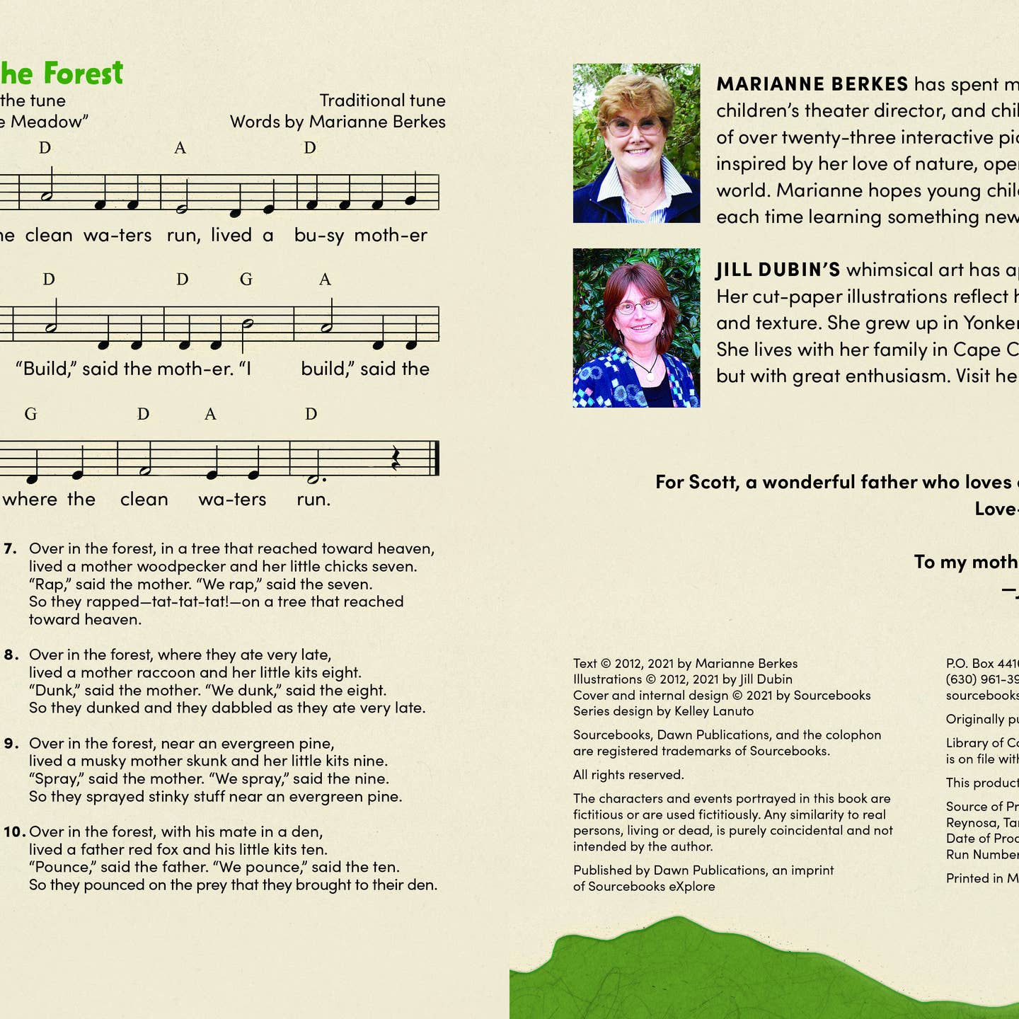 Over in the Forest - Book