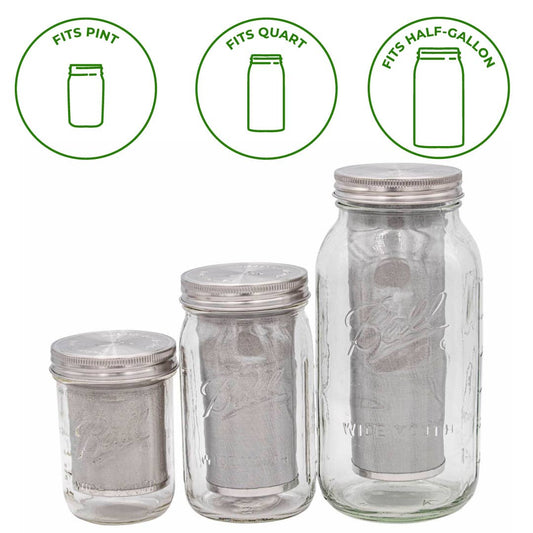 Cold Brew Coffee & Tea Maker for Mason Jar