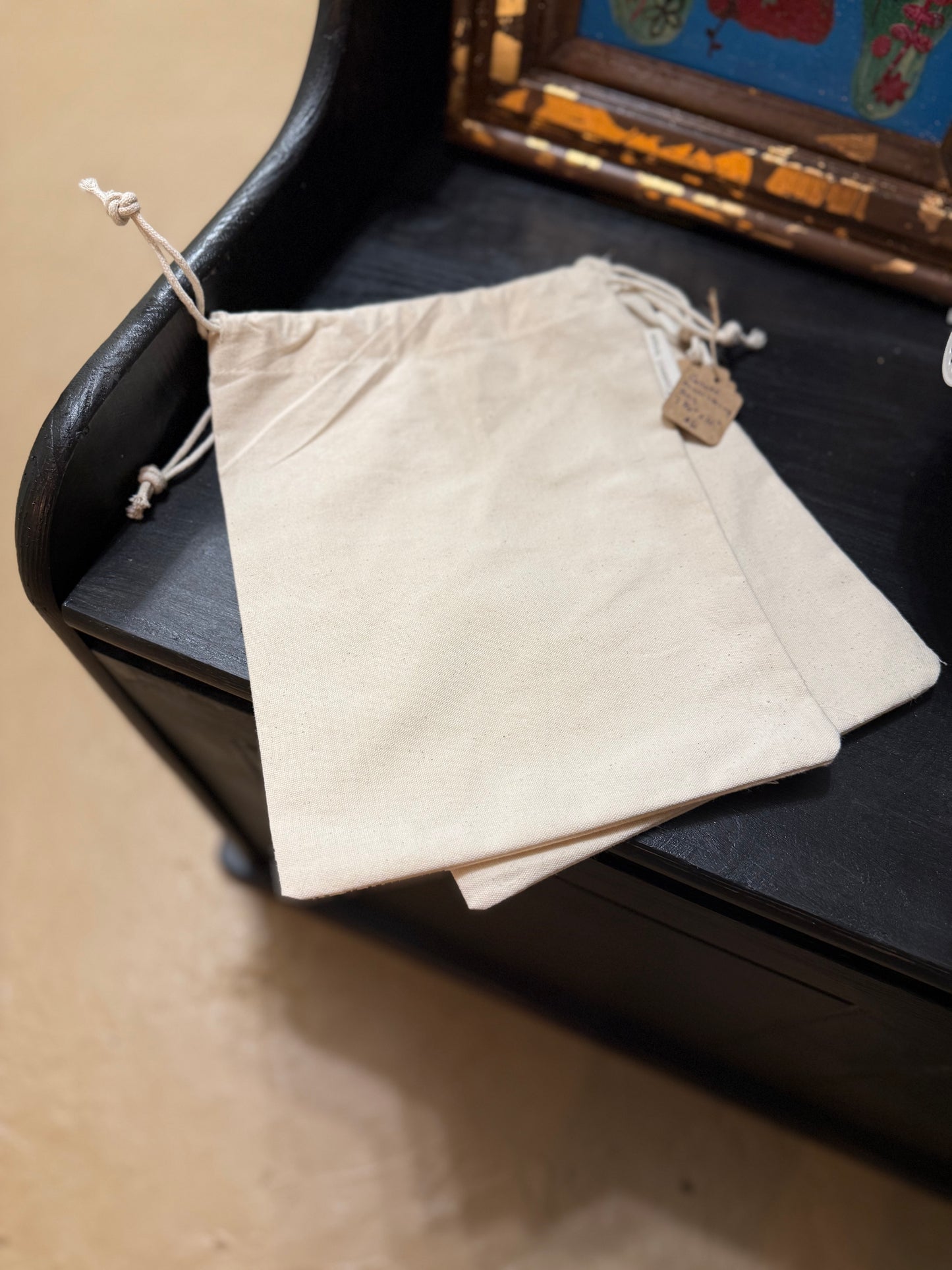 Canvas Bag with Draw String