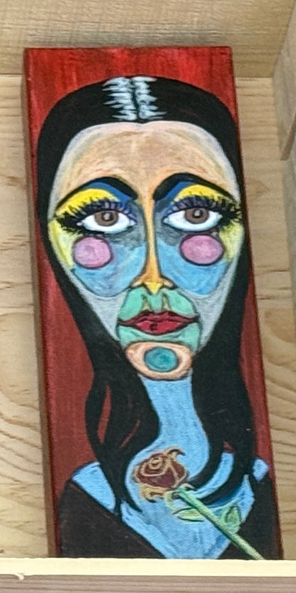 Painting - Adam’s Family - Morticia (Priced Each)