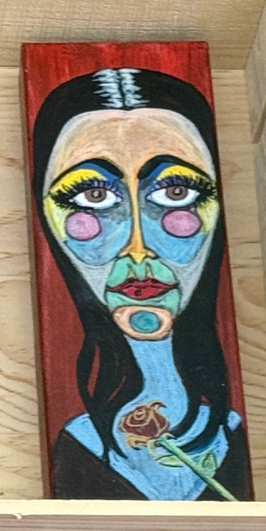 Painting - Adam’s Family - Morticia (Priced Each)