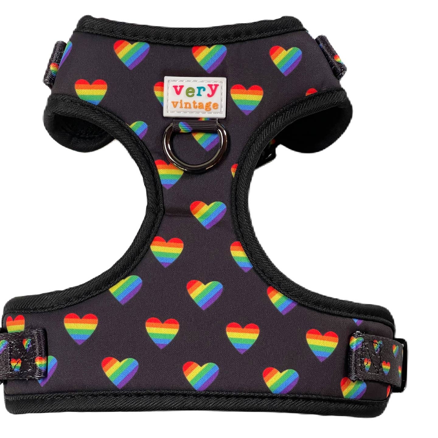 Pride Hearts Dog Harness