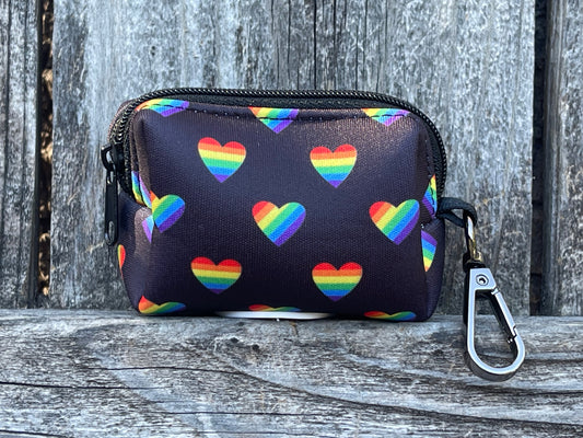 Pride Hearts Dog Poop Bag Holder