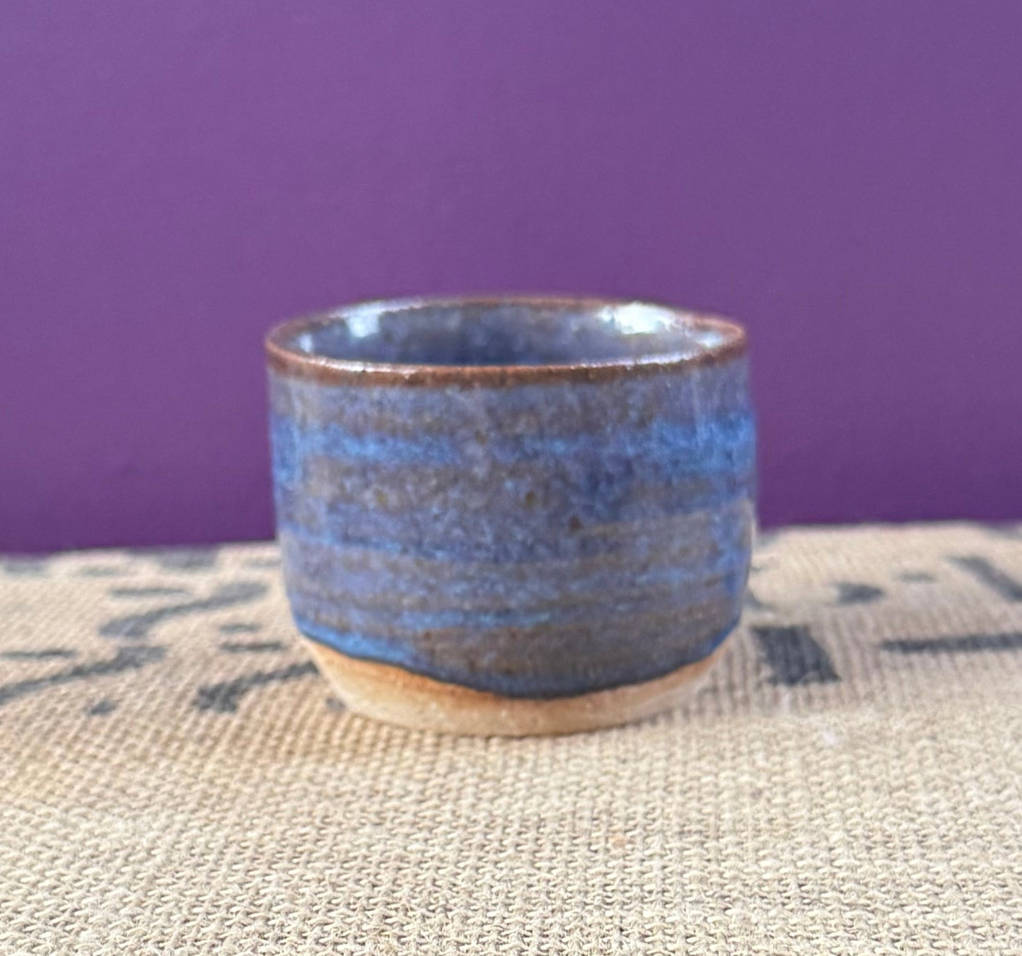 Ceramic - Blue Expresso Cup