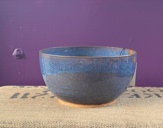 Ceramic - Small Blue Serving Bowl