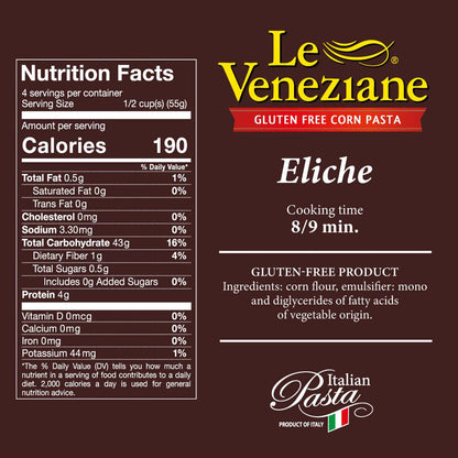 Le Veneziane Glutten Free Pasta