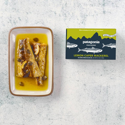 Lemon Caper Mackerel - Tinned Fish