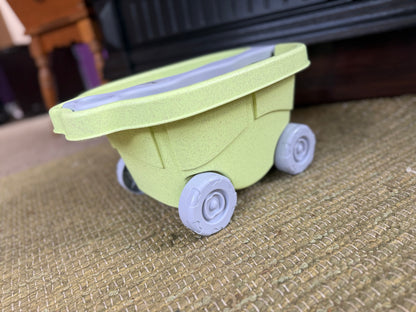 Beach Set with Wagon with Molds and Tools to Dig (8 pieces)