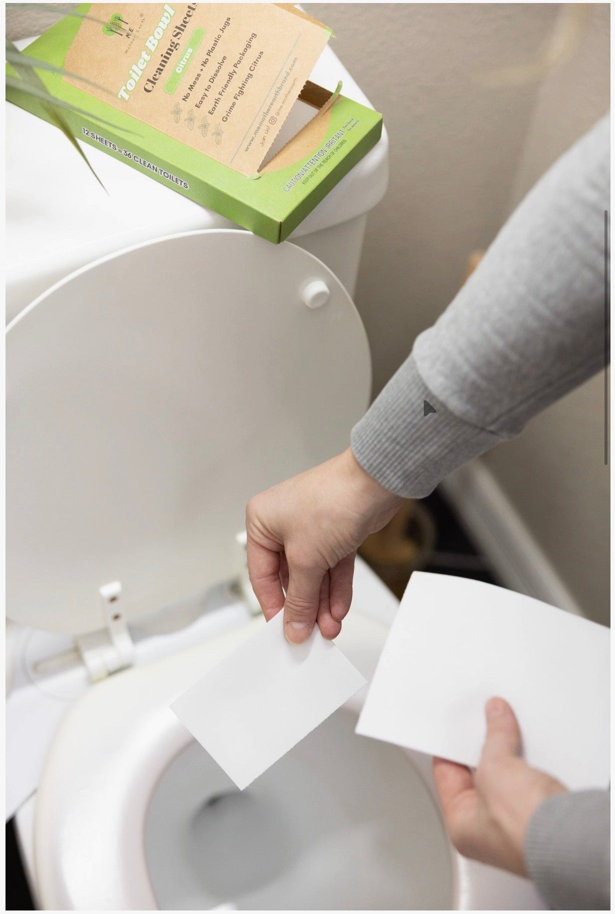 Toilet Bowl Cleaning Sheets