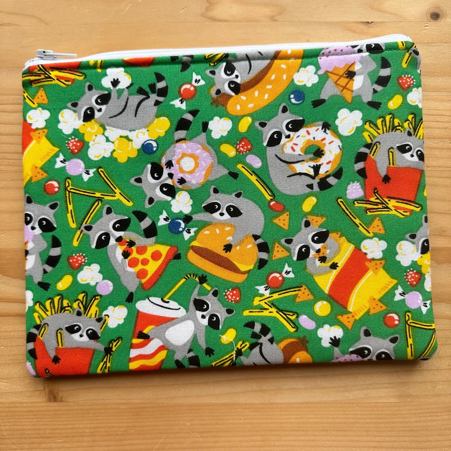 Snack Bag - Cloth Zippered Pouch