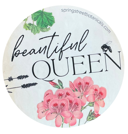 Beautiful Queen Sticker - 3”