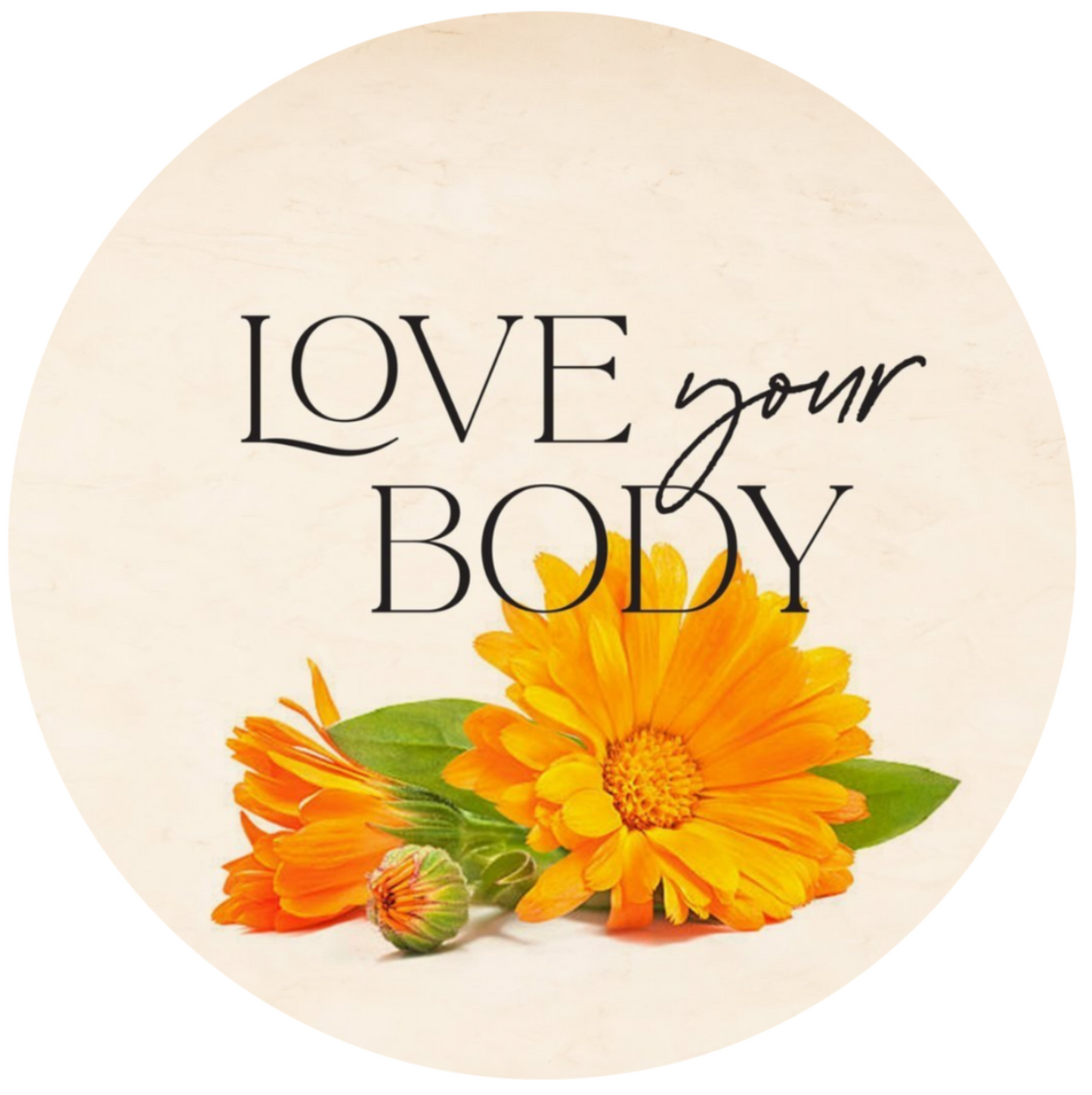 Love Your Body Sticker -  2”