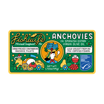 Cantabrian Anchovies in Extra Virgin Olive Oil