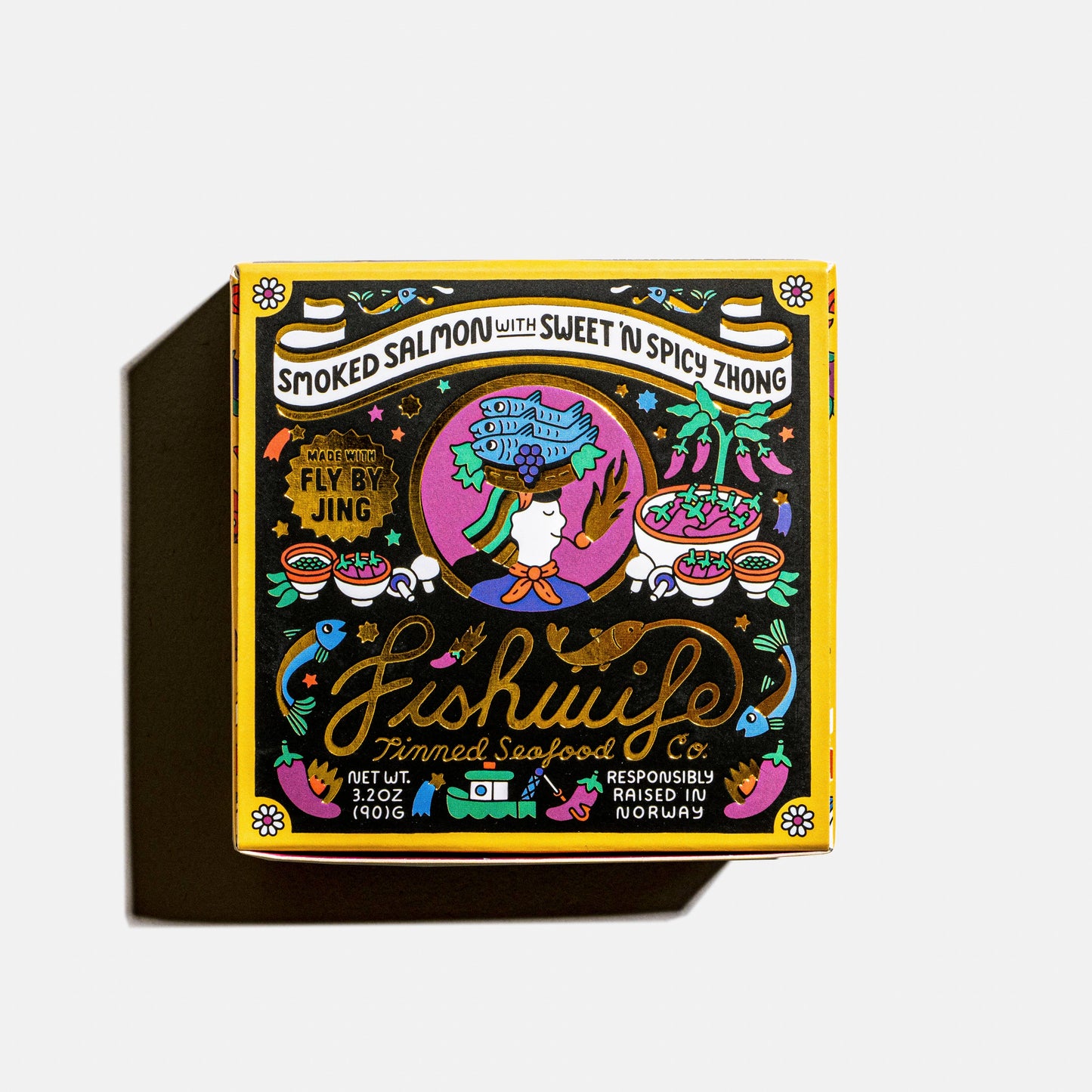 Smoked Salmon with Sweet & Spicy Zhong (6-pack)