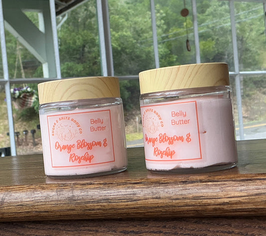 Orange Blossom & Rosehip Belly Butter