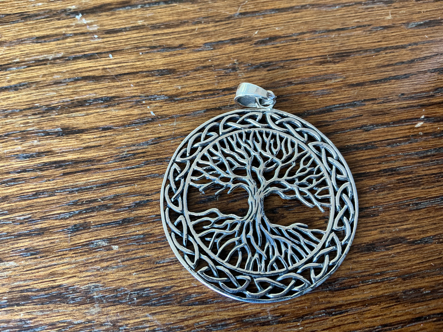 Silver Necklace Pendant (1 1/2” & 2”)