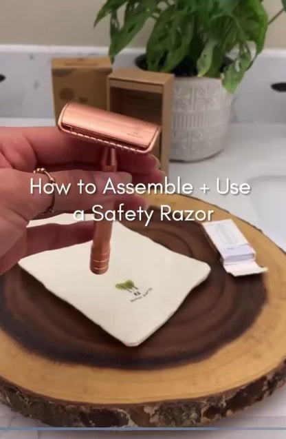 Double Edge Safety Razor - Reusable